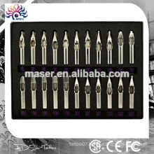 Best Price 22pcs stainless tattoo needle tips,stainless steel tattoo tips